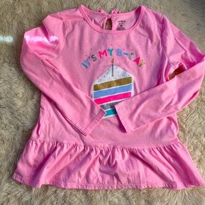 Birthday long sleeve shirt